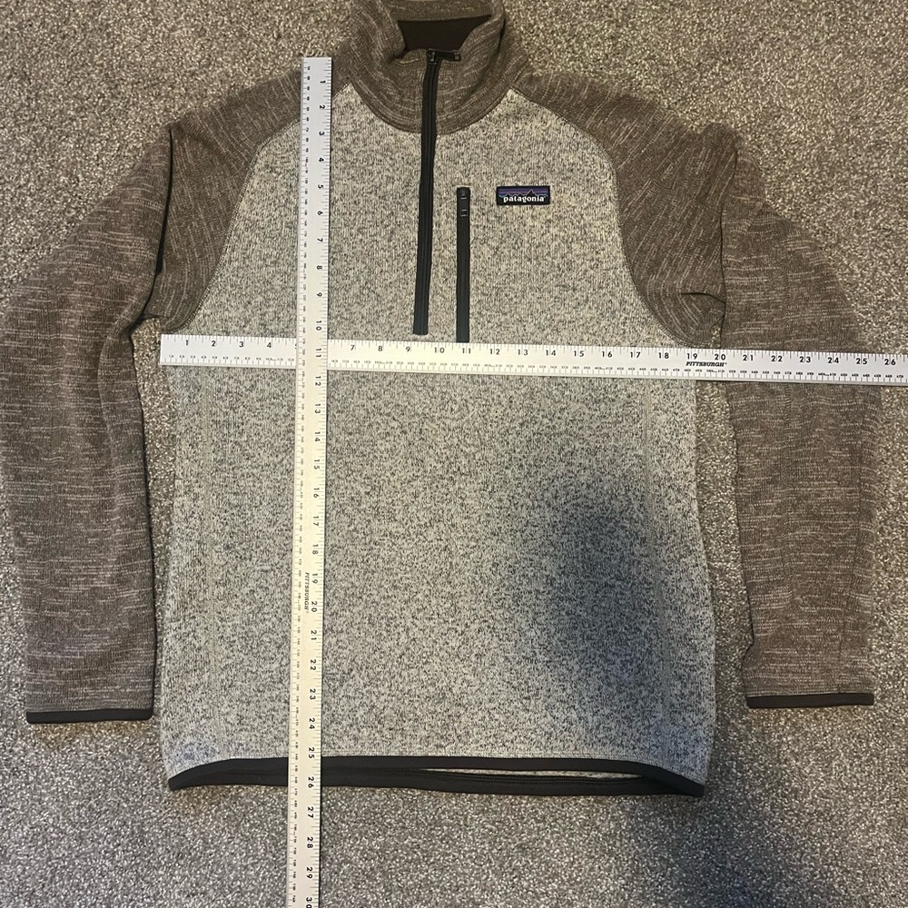 Patagonia Gray and Brown Pullover